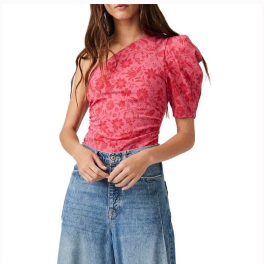 Free People Floral bodysuit - NWT, size L